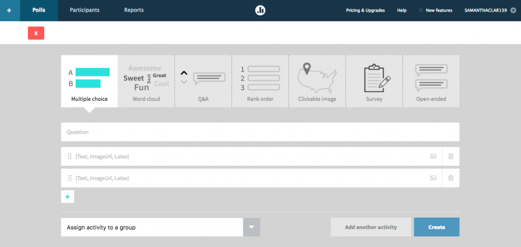 A TEACHING PLATFORM WITH LIVE POLLING ETEXTS MORE visual data 8