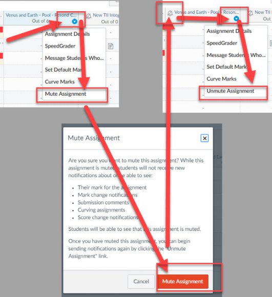Mute Math Reset EdTool Tips #15: Canvas Content and Marks Control – Publishing, muting ...