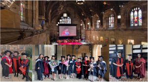 Early Childhood academic staff attending graduation ceremonies in 2021