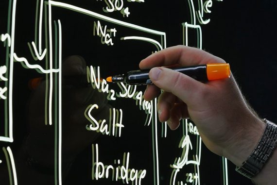 Who needs a whiteboard when you can build a 'lightboard'? - The