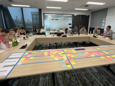 Image 1. FMH academics engaging in the activity in a curriculum development workshop.