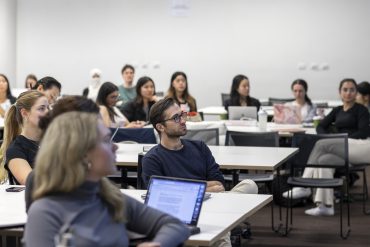 Sydney students in tutorial. Copyright University of Sydney, 2025