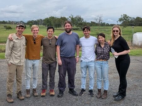 The other half of the GEGE3004 teaching team, outside in casual clothing on fieldwork. 